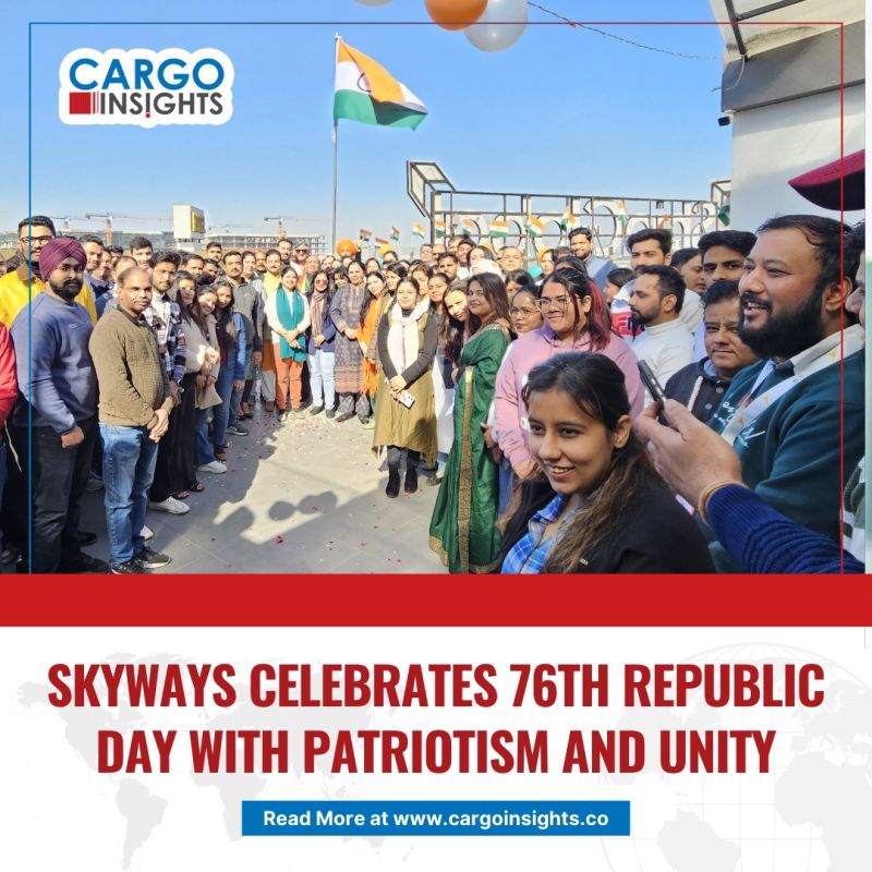 Skyways Group Celebrates 76th Republic Day with Unity!